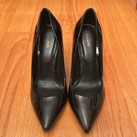 ALDO BLACK PUMPS SIZE 6.5 - Picture 3 of 8